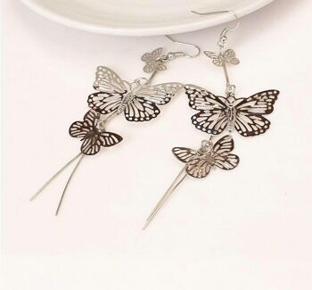 Boucles d'oreilles Slinky Big Butterfly - Or 3