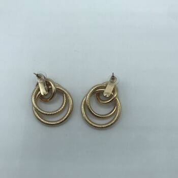 Boucles d'oreilles multi créoles motif serpent - Argent 10