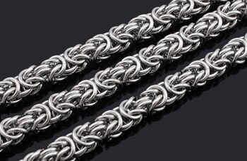 Bracelet chaîne boucle anneau - 8mm*22cm 2
