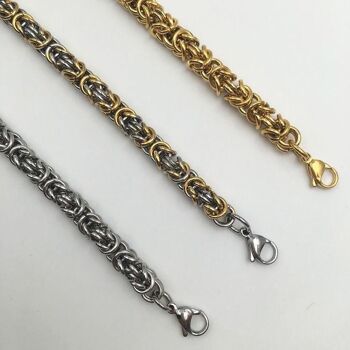 Bracelet chaîne boucle anneau - 7mm*22cm 5