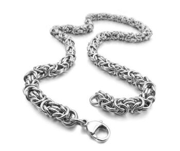 Bracelet chaîne boucle anneau - 7mm*22cm 8