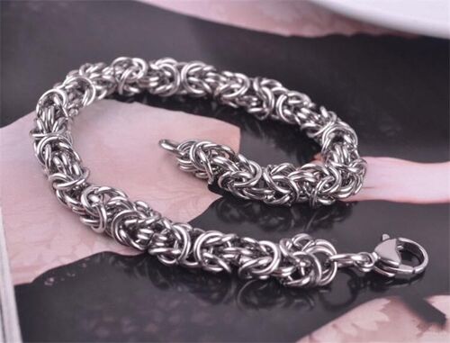 Ring buckle chain necklace - 8mm*55cm