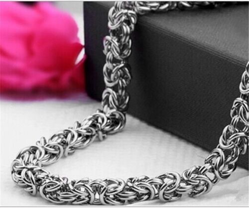 Ring buckle chain necklace - 7mm*55cm