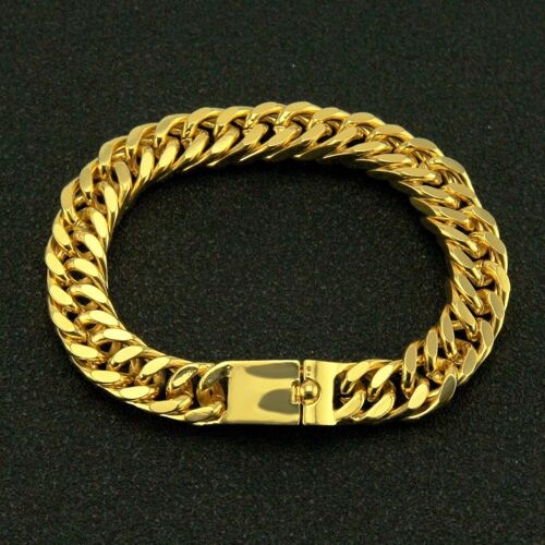 Link curb chain bracelet