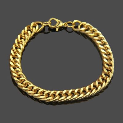 Clasp curb chain bracelet