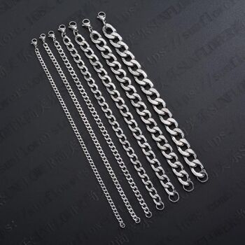Bracelet chaîne NK - 22cm*1.0mm 2