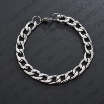Bracelet chaîne NK - 22cm*1.2mm 3