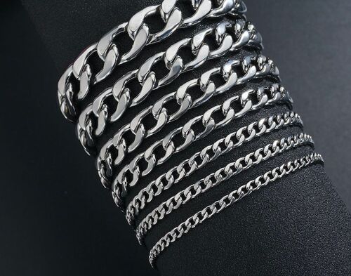 NK chain bracelet - 22cm*1.4mm
