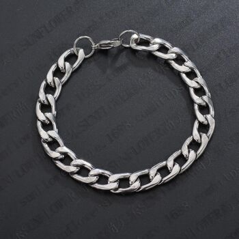 Bracelet chaîne NK - 22cm*3.0mm 3