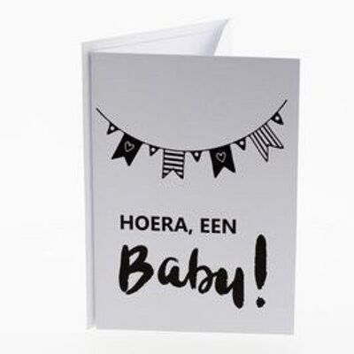 Connect cards - Hoera, een Baby!