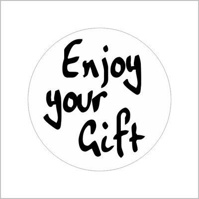 Etiket - Enjoy your gift