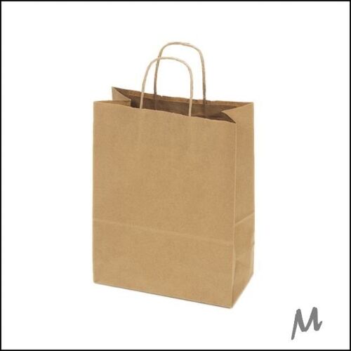 Kraft bag medium – Brown (100 pieces)