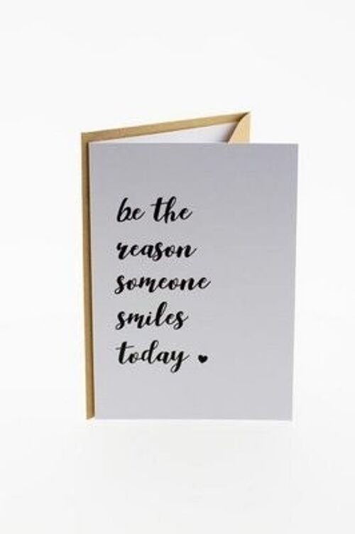 Connect cards - be the reason someone smiles today.