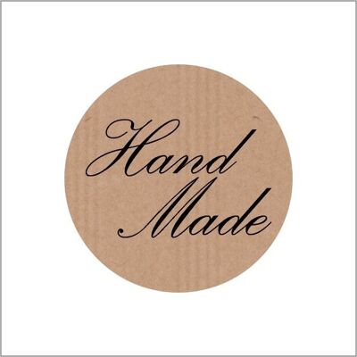 Hand made - Wens etiket - rol van 500 stuks