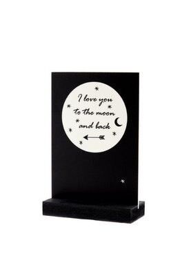 Ich liebe dich bis zum Mond - Dekoteller