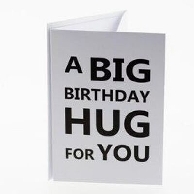 Connect cards - Birthday hug