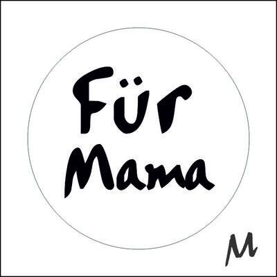 Fur dich mama - Aufkleber