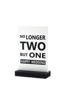 Non più due ma uno - Piatto decorativo