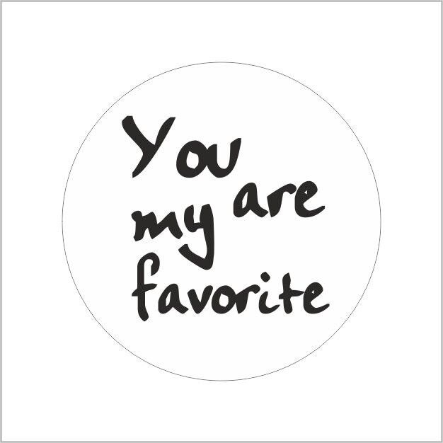 Etichetta - Preferita - 500pz