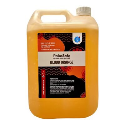 Contenants commerciaux / de recharge de cinq litres - Orange sanguine