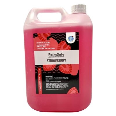 Five Litre Commercial / Refill Containers - Strawberry