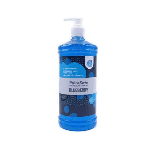 One Litre Pump Bottles - Blueberry