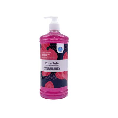 One Litre Pump Bottles - Strawberry