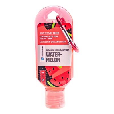 Clip-Flaschen mit Premium-Duft-Handdesinfektionsgel - Wassermelone