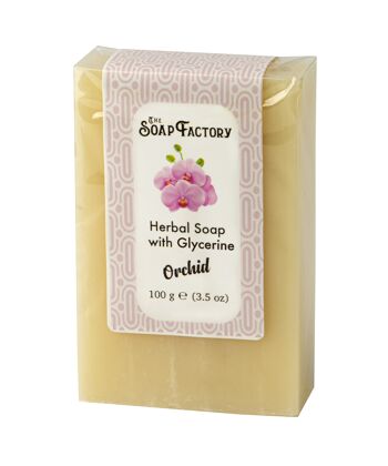 The Soap Factory Savon aux herbes avec orchidée à la glycérine 100 g 3