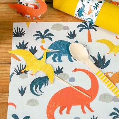 6 Placemats Dinosaurs