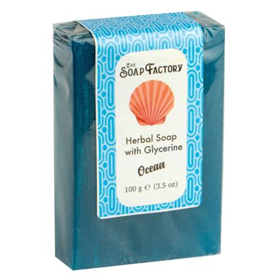 The Soap Factory Herbal Soap with Glycerin Ocean 100 g