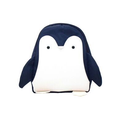 Pinguin-Kindergartenrucksack – Miyu – Marineblau