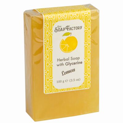 The Soap Factory Jabón de Hierbas con Glicerina Limón 100 g