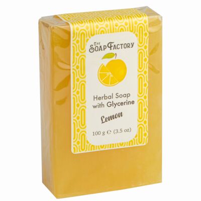 The Soap Factory Herbal Soap with Glycerin Lemon 100 g