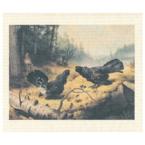 Dishcloth The Fighting Capercaillies