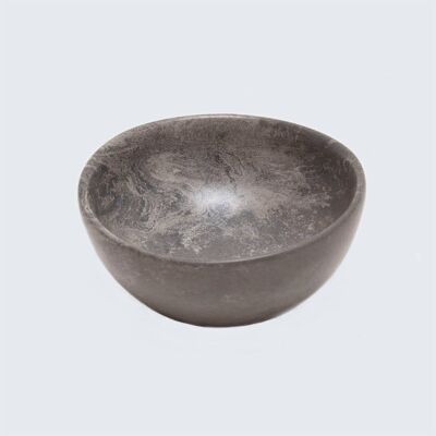 Smokey Grey Soapstone Dip Bowl