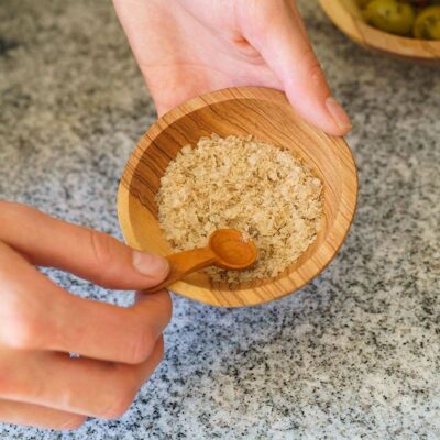 Olive Wood Salt Spoon