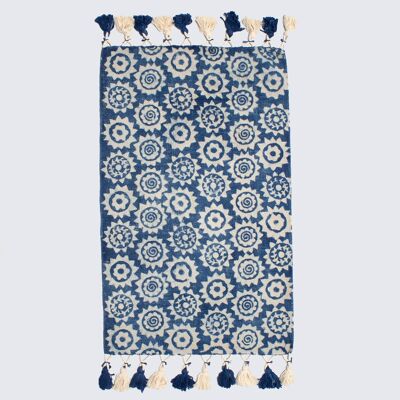 Indigo Rugs - Monkey Puzzle Rug 4ft x 6ft