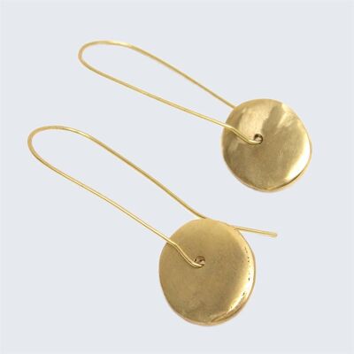 Zawadi Earrings Brass