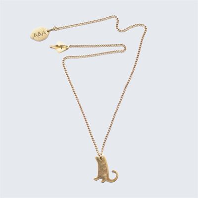 Canis Lupis Charm Necklace- Short