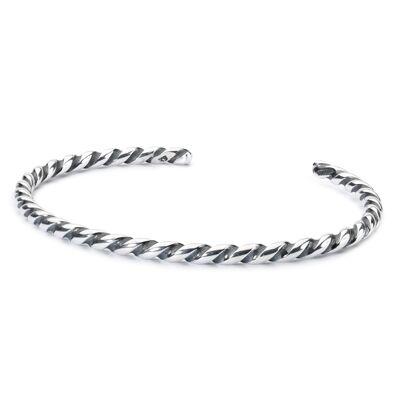 Brazalete Enroscado Plata XS