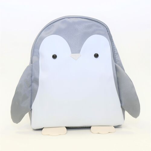 Sac à dos Pinguin Maternelle - Miyu Gris