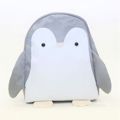 Penguin Kindergarten Backpack - Miyu Gray