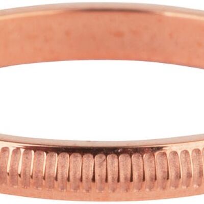 R605 Stripes Rose Gold Steel