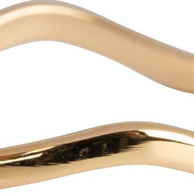 R797 Smooth Waves Gold Steel