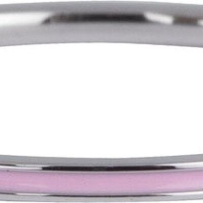 R924 Petite Steel Pastel Pink Enamel