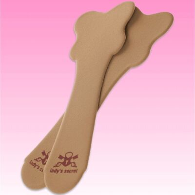 Antislip inlegzolen Caramel Lady's Secret No Crash