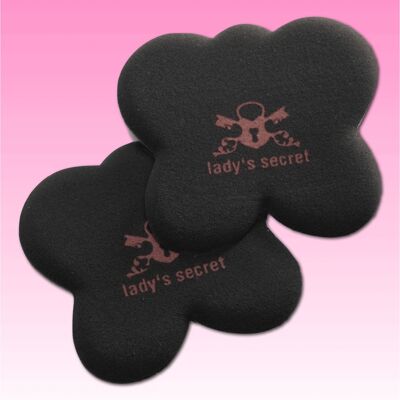 Antislip inlegzooltjes Zwart Lady's Secret No Scratch