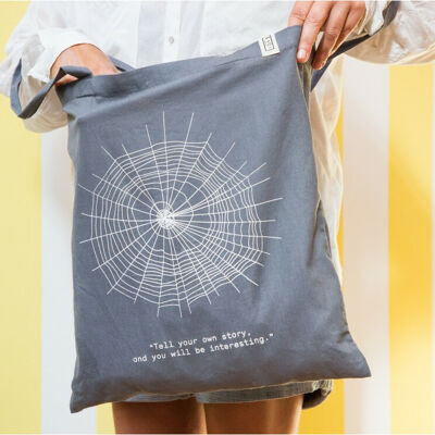 Spider Tote Bag. Artist Quotes Collection