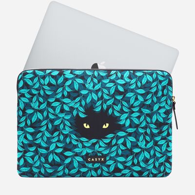 Laptop sleeve / pouch size 13 "- Spying Cat